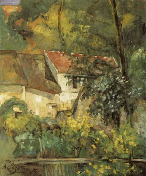 Paul Cezanne The House of Pere Lacroix in Auvers Germany oil painting art